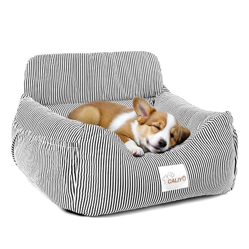 CALIYO Asiento de Coche para Perros, cinturón de Seguridad