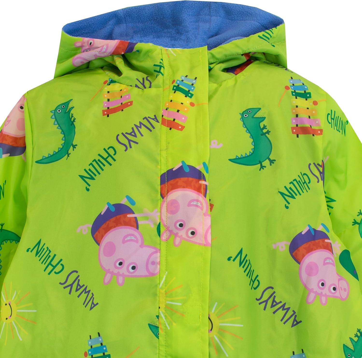 Peppa Pig Rain Suit | George Pig Waterproof Coverall for Toddler