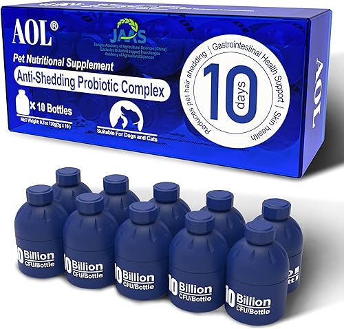 Probióticos para perros y gatos, previenen la pérdida de cabello, suplemento de zinc + manganeso, mejora el brillo del cabello, la salud intestinal,
