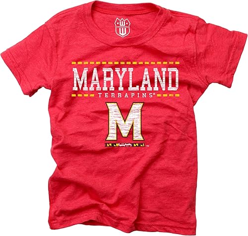 Miniatura 24 de Wes and Willy NCAA - Camiseta mezclada S/S para niñas