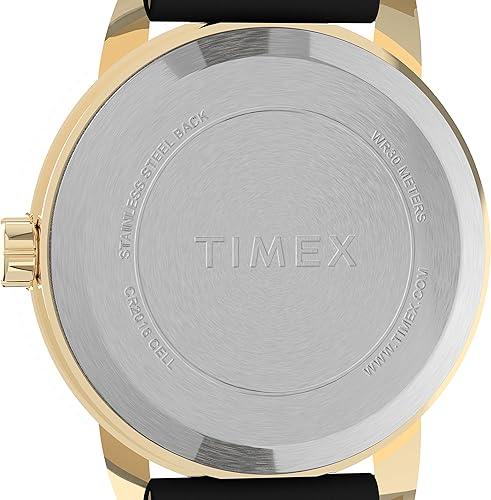 Vista 4 de Timex Easy Reader - Reloj para mujer Negro/tono dorado/blanco/0.984 in