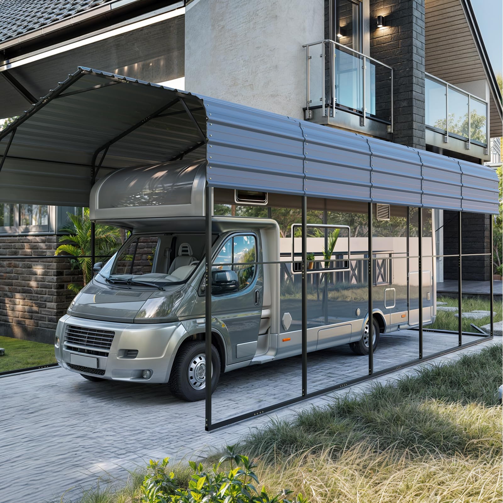 Metal Rv Canopies And Shelters RV Shelter Metal Carport Cover