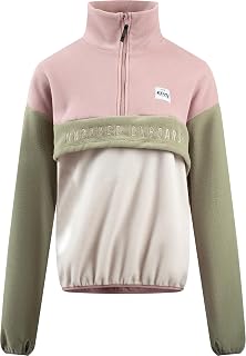 EIVY Women's Ball Fleece Sweater, Faded Blocks, XXL