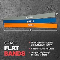 Vista 4 de SPRI Flat Bands 3-Pack