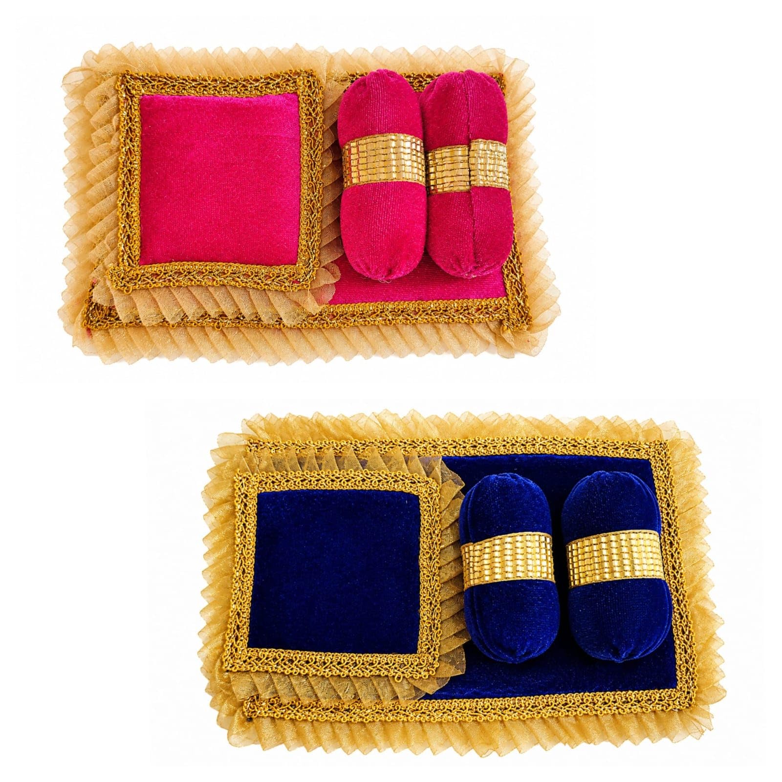 Laddu Gopal Bedding Set - Royal Velvet Design -16