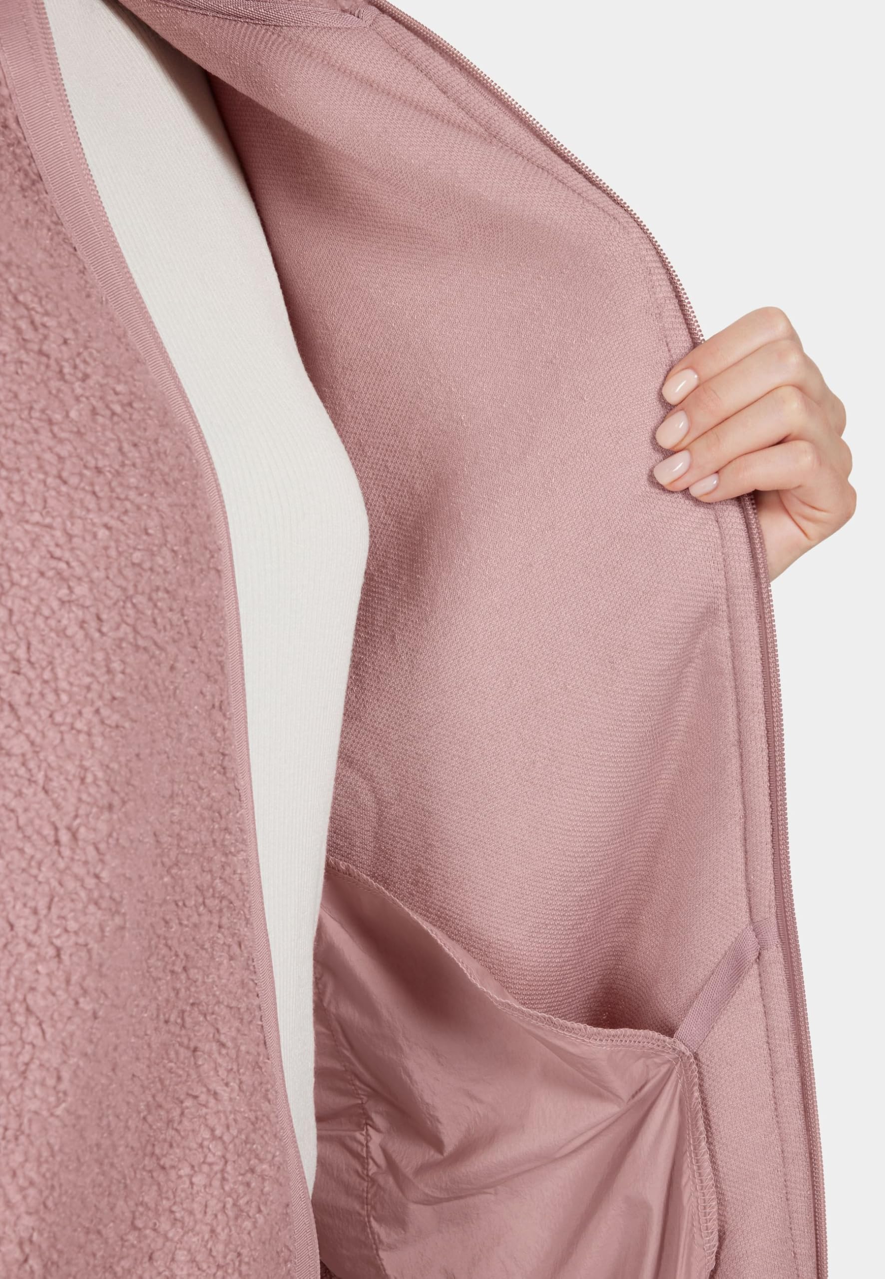 Didriksons - Sally Teddy Jacke - Damen Pile Full-Zip