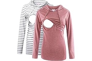 Bhome Nursing Hoodie: The Epitome of Comfort and Style for Breastfeeding Moms