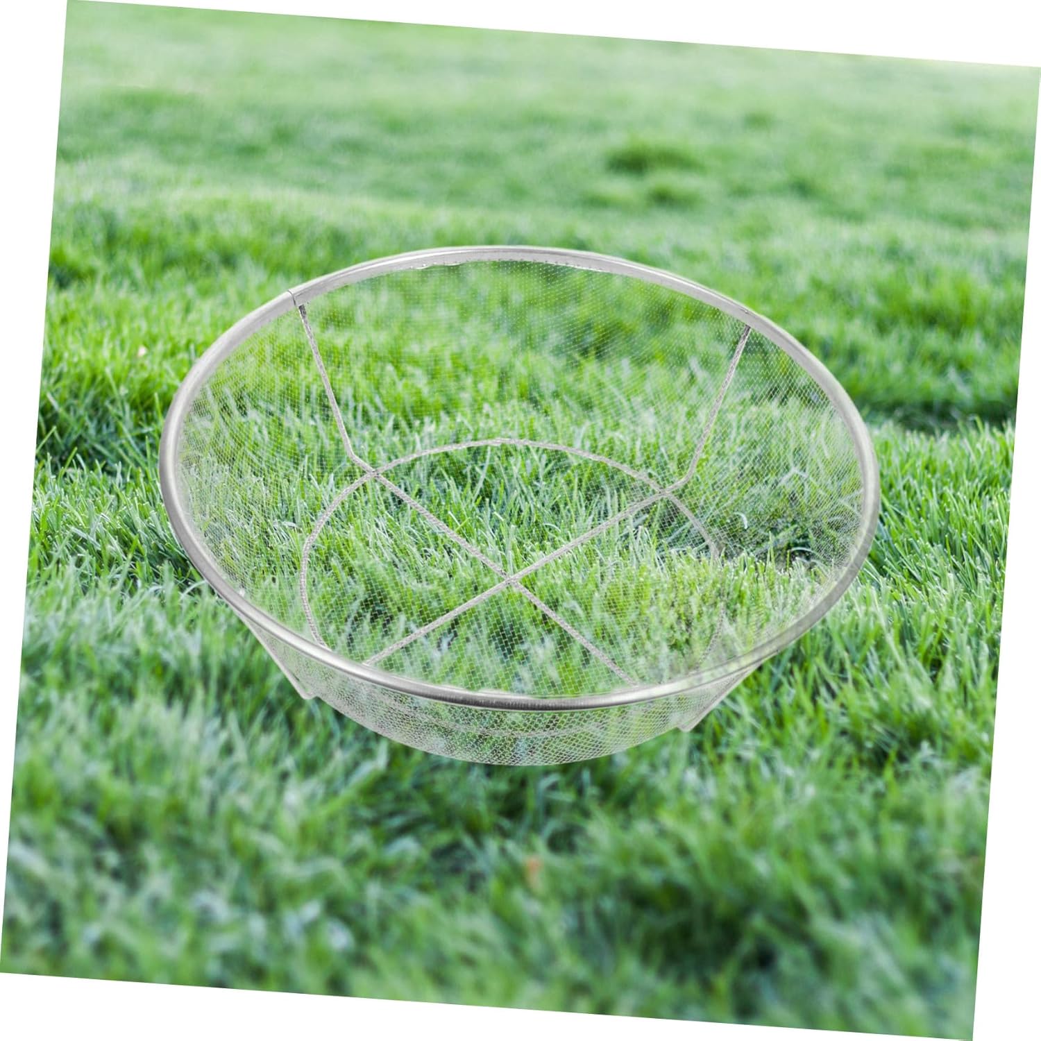 Heavy Duty Soil Compost Sifter Mesh Sieve for Gardening Seed Strainer Rotary Screen for Rocks Dirt