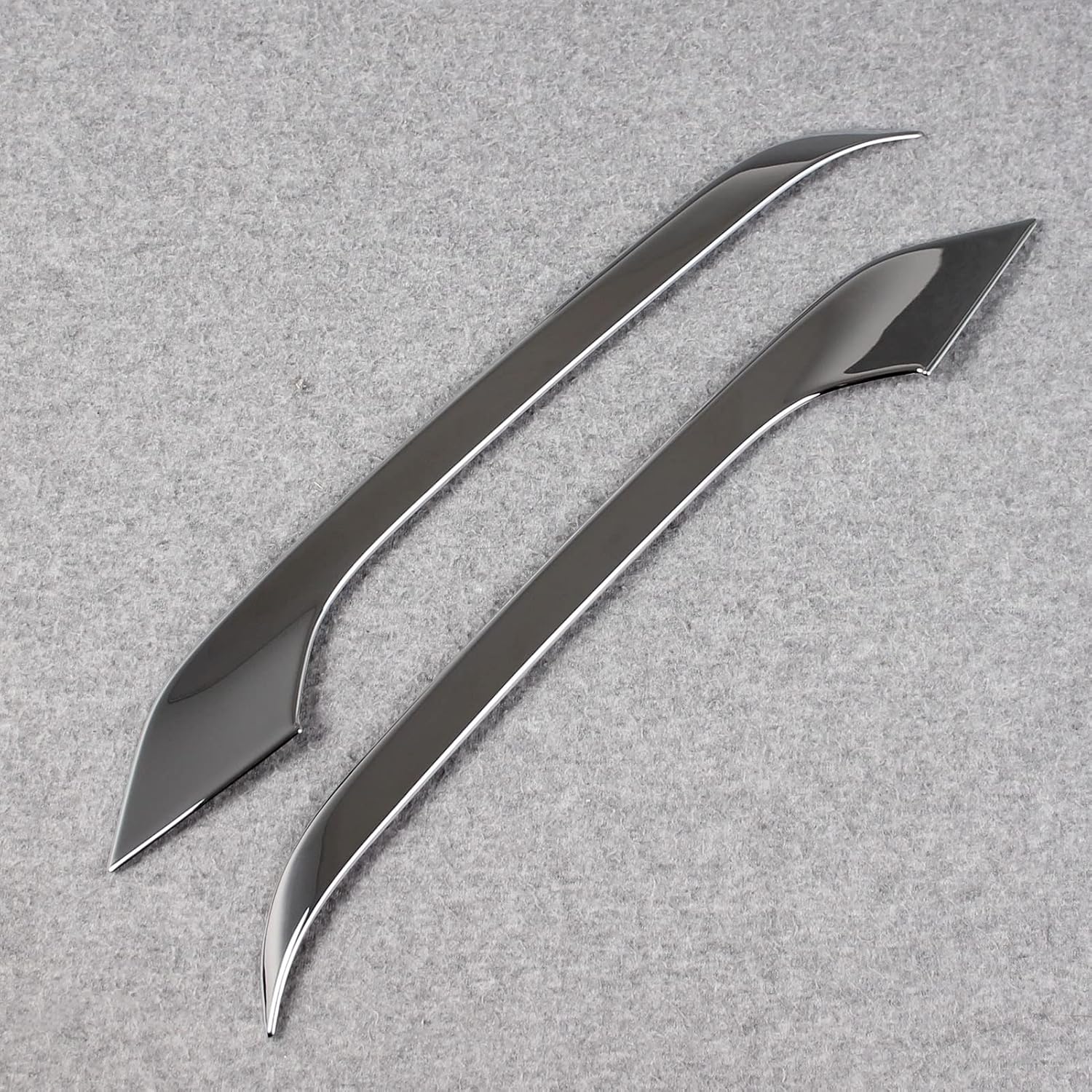 Beautost for Lexus NX 250/350/350h/450h+ 2022 2023 2024 2025 2026 Chrome Front Fog Light Lamp Cover Trims