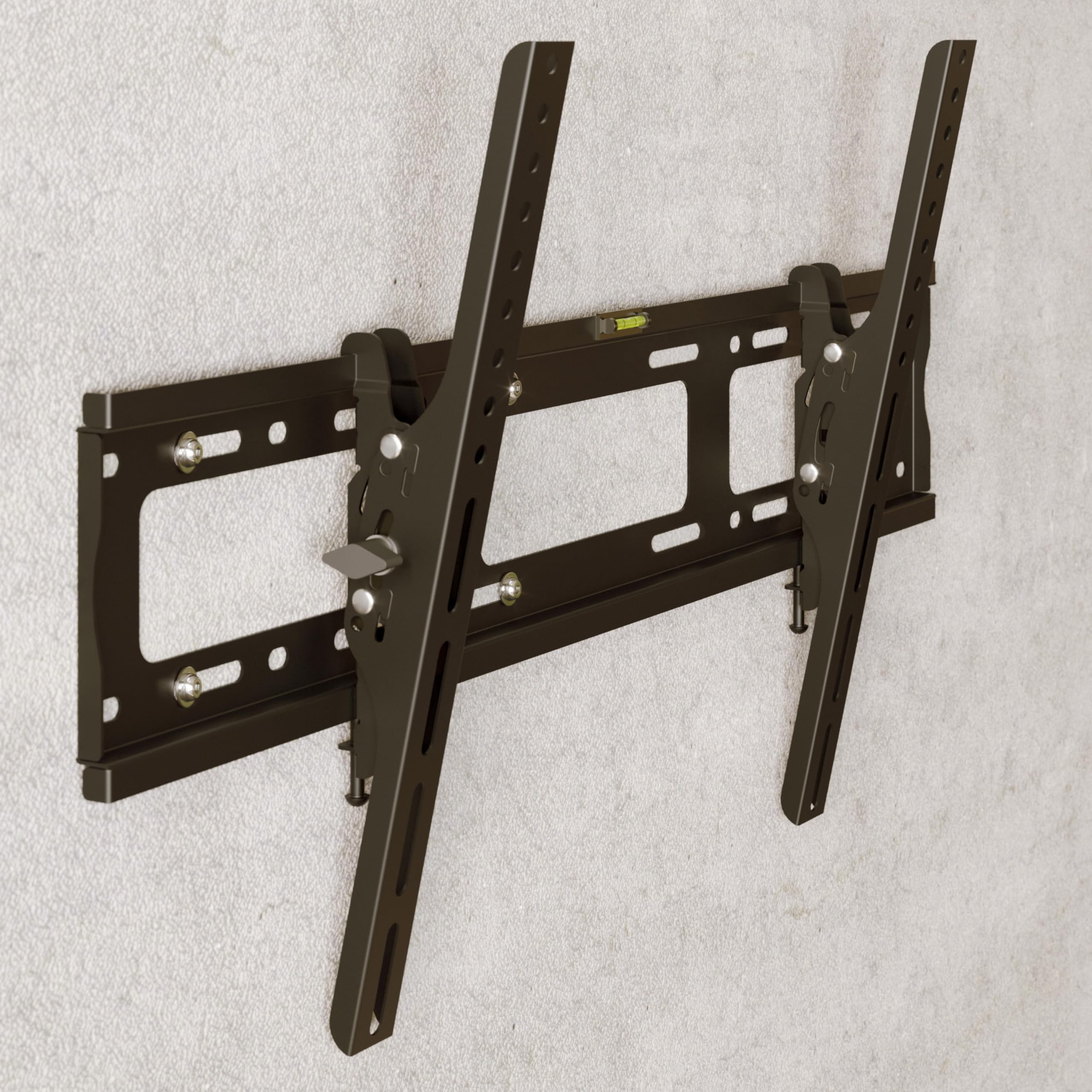 RICOO R07 Supporto TV da parete Staffa TV 40-100 pollici per 40 43 49 50 55 58 65 70 75 77 85 86 100 pollici inclinabile fino a 100 kg max VESA 600x400