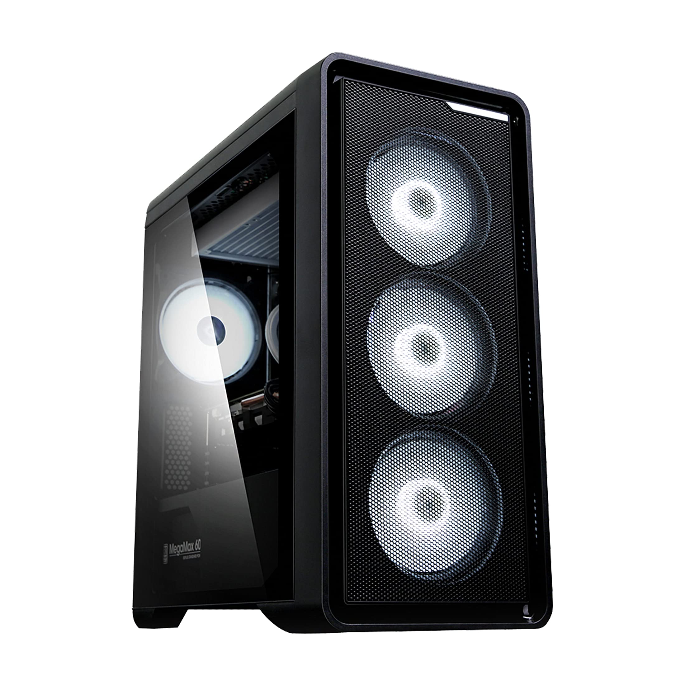 RGBファン搭載 ミニタワーPC ryzen2400g、16g、256g RGBファン搭載