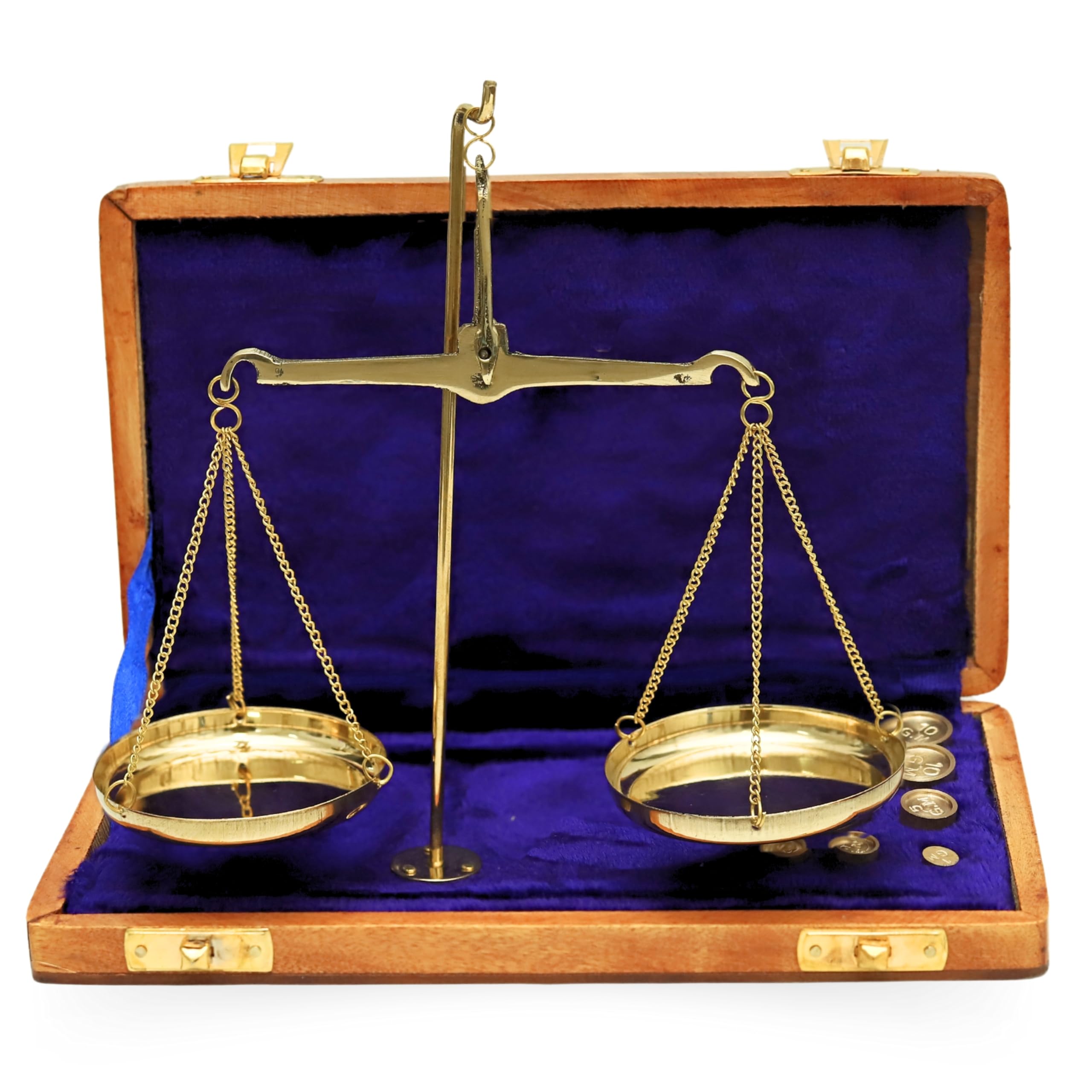 Vintage Justice Law Scale Old Traditional Goldsmith Weight (Tarazu) showpiece Antique Brass Weighing Scale Balance Decoration Collectibles Marine Instrument Home/Office Table Decor