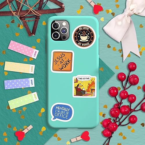 Vista 106 de BulbaCraft 100 calcomanías de meme de gato, divertidas calcomanías de gato, regalos para mujeres y hombres Gato Meme