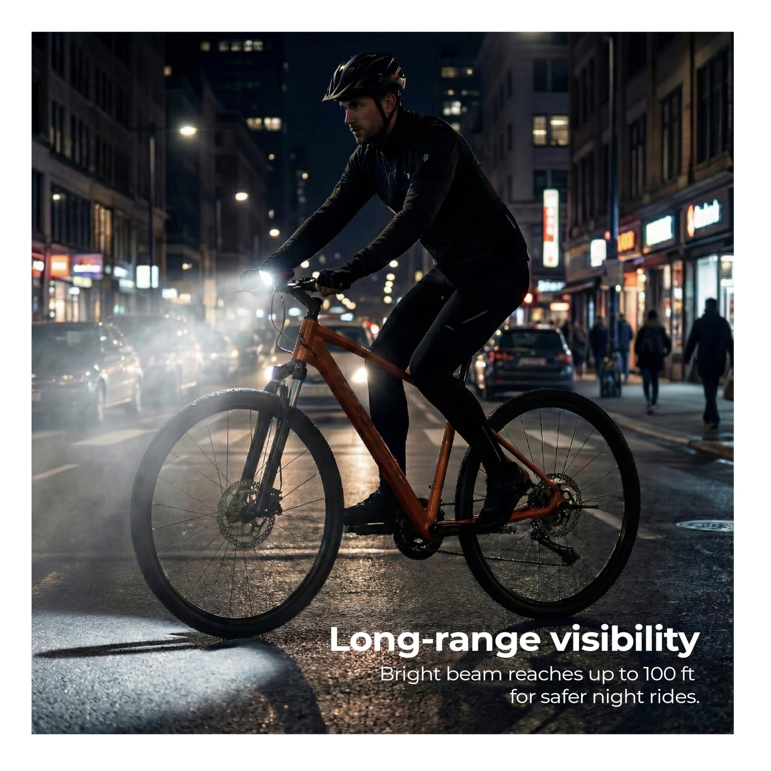 Lifelong 2-in-1 Cycle Light with Horn - Bright & Waterproof -7 Lifelong 2-in-1 Cycle Light with Horn - Bright & Waterproof -7