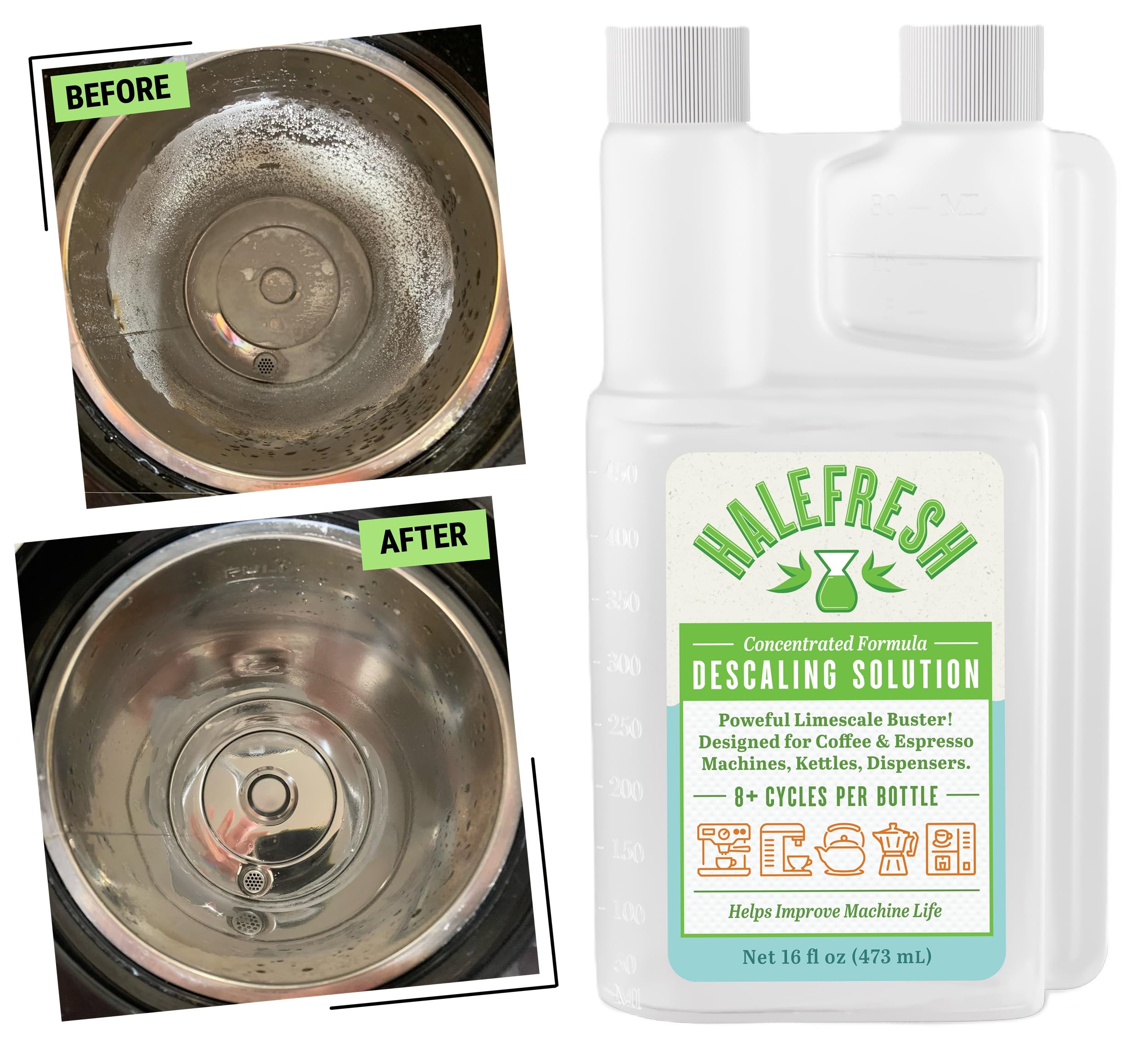 Amazon.com: Descaling Solution Coffee Maker Cleaner - All Natural