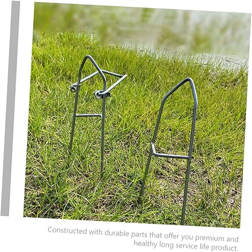 Miniatura 8 de BIUDECO 5 soportes profesionales para caña de pescar resistentes al desgaste para uso cómodo al aire libre, soportes de soporte duraderos para cañas