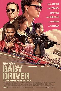 Baby Driver Movie Poster Limited Print Photo Ansel Elgort Jon Hamm Kevin Spacey Jamie Foxx Size 24x36#1