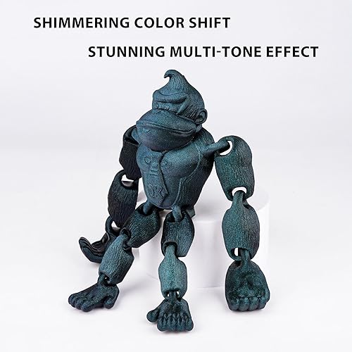 Miniatura 5 de Magic PLA - Filamento de impresora 3D de ácido poliláctico (PLA), precisión dimensional de 0.001 in, carrete de 2.2 lbs, 0.069 in (azul)