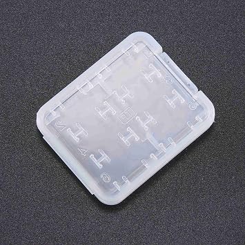 Plastic SD SDHC TF Memory Card Storage Case Box Protector Holder