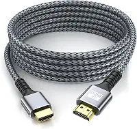 Cabo HDMI 4K HDMI de alta velocidade de 6 m para HDMI 4K a 60HZ 3D ARC conector banhado a ouro Ethernet áudio vídeo retorno HDMI para monitor de TV UHD, laptop, Xbox PS4/PS5 Roku TV, etc
