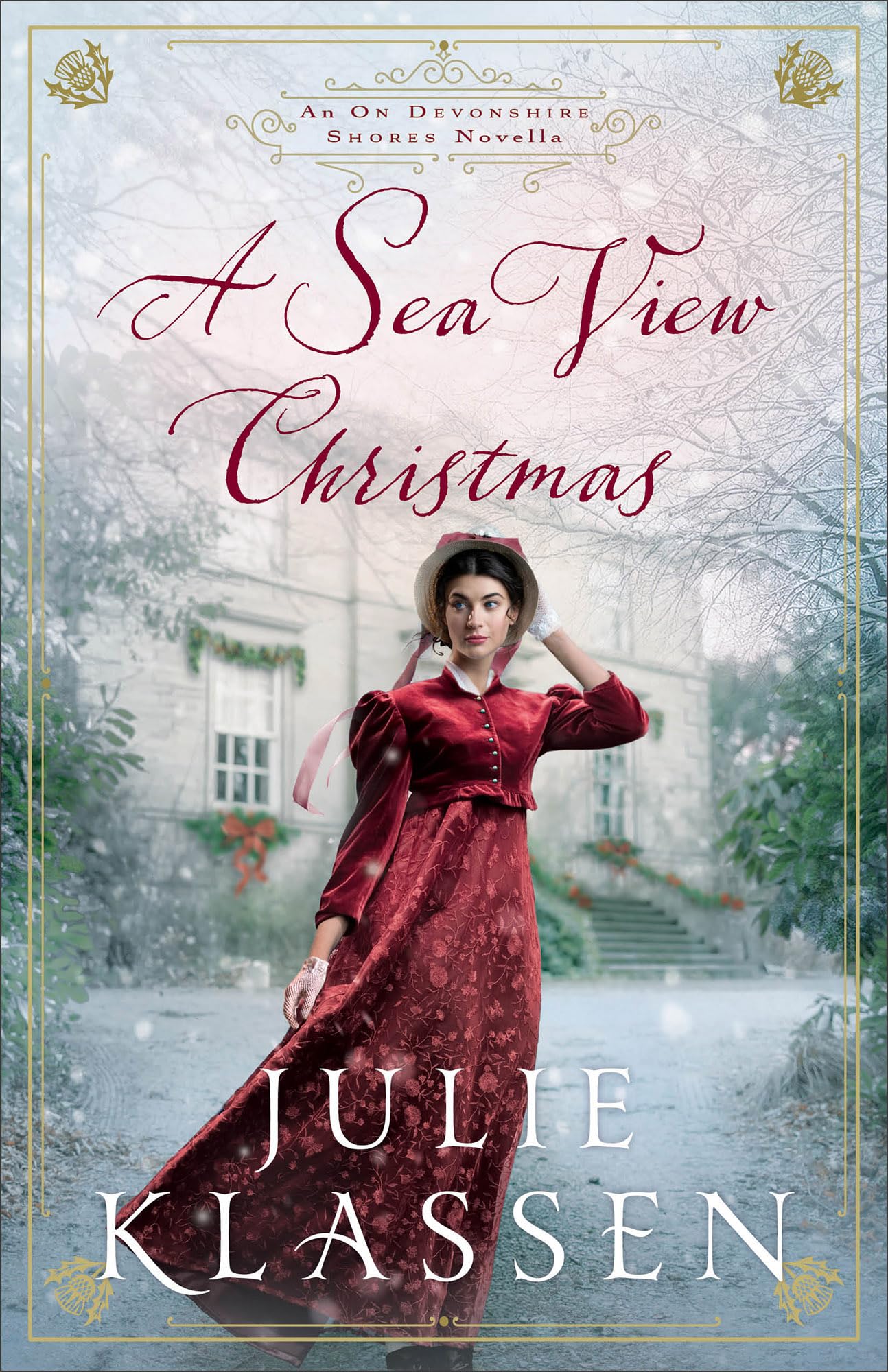 A Sea View Christmas: (A Holiday Regency Historical Novella with Sisters and Second Chance Romance)(On Devonshire Shores)