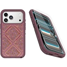 OtterBox iPhone 17 Pro Max ONLY Bundle Defender Series XT Clear Case & Screen Protector - Dreams of Twilight Purple - Snap to MagSafe - Tough - Durable - Non-Retail Packaging