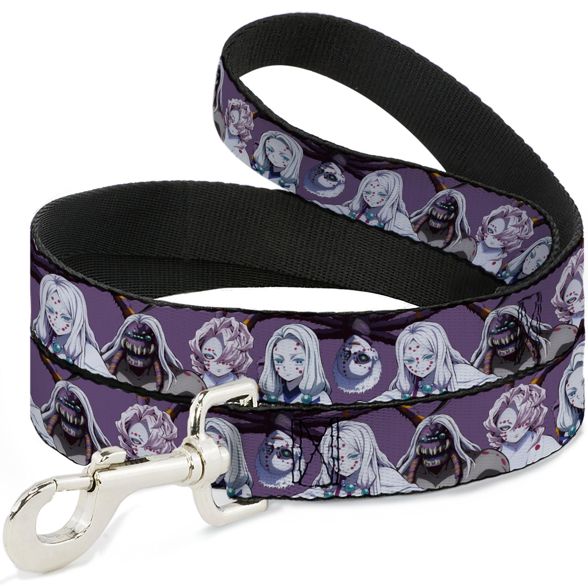 Laisse pour chien Demon Slayer violette de 1,8 m pour flâner en ville