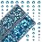 10000Pcs 2-Boxes Mixed Size Hot Fix Round Crystals Gems Glass Stones Hotfix Flat Back Rhinestones with Tweezers and Picking Pencil (Aquamarine)