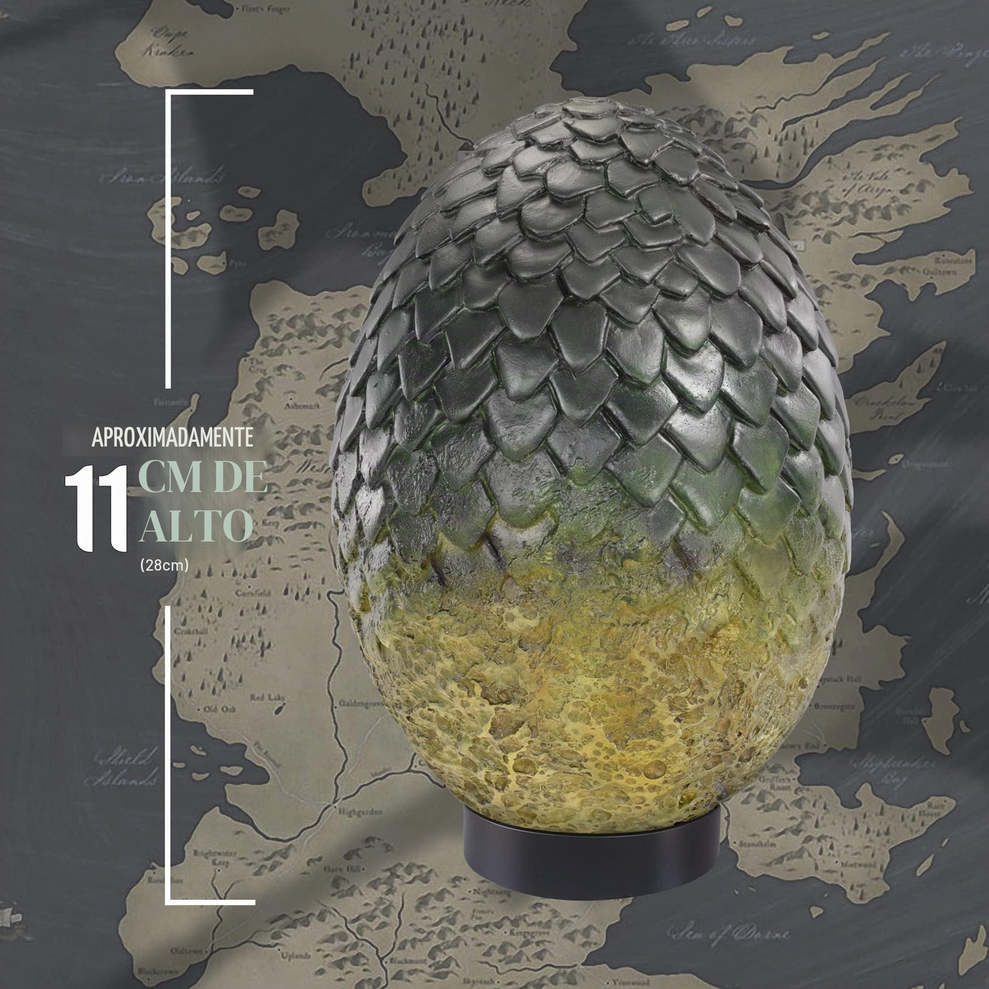 The Noble Collection El juego de tronos Rhaegal Dragon Egg