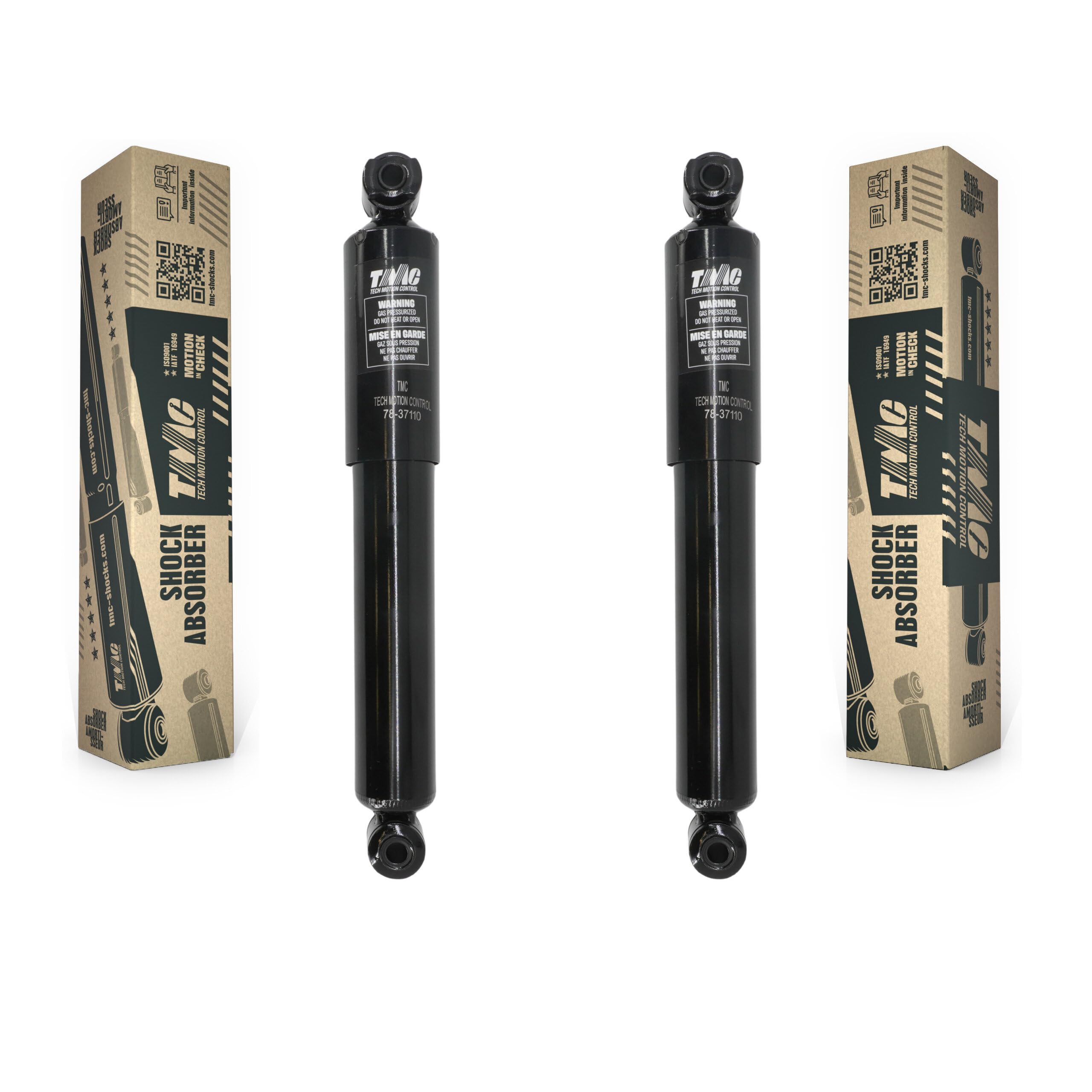 TMC Rear Suspension Shock Absorbers Pair Replacement For Honda Civic - Left Right Side (Driver Passenger) K78-100412 — view 33