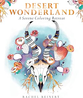Desert Wonderland: A Serene Coloring Retreat – A Relaxing Coloring Book of Cactus and Succulents for Adults (Coloring Wonderland)