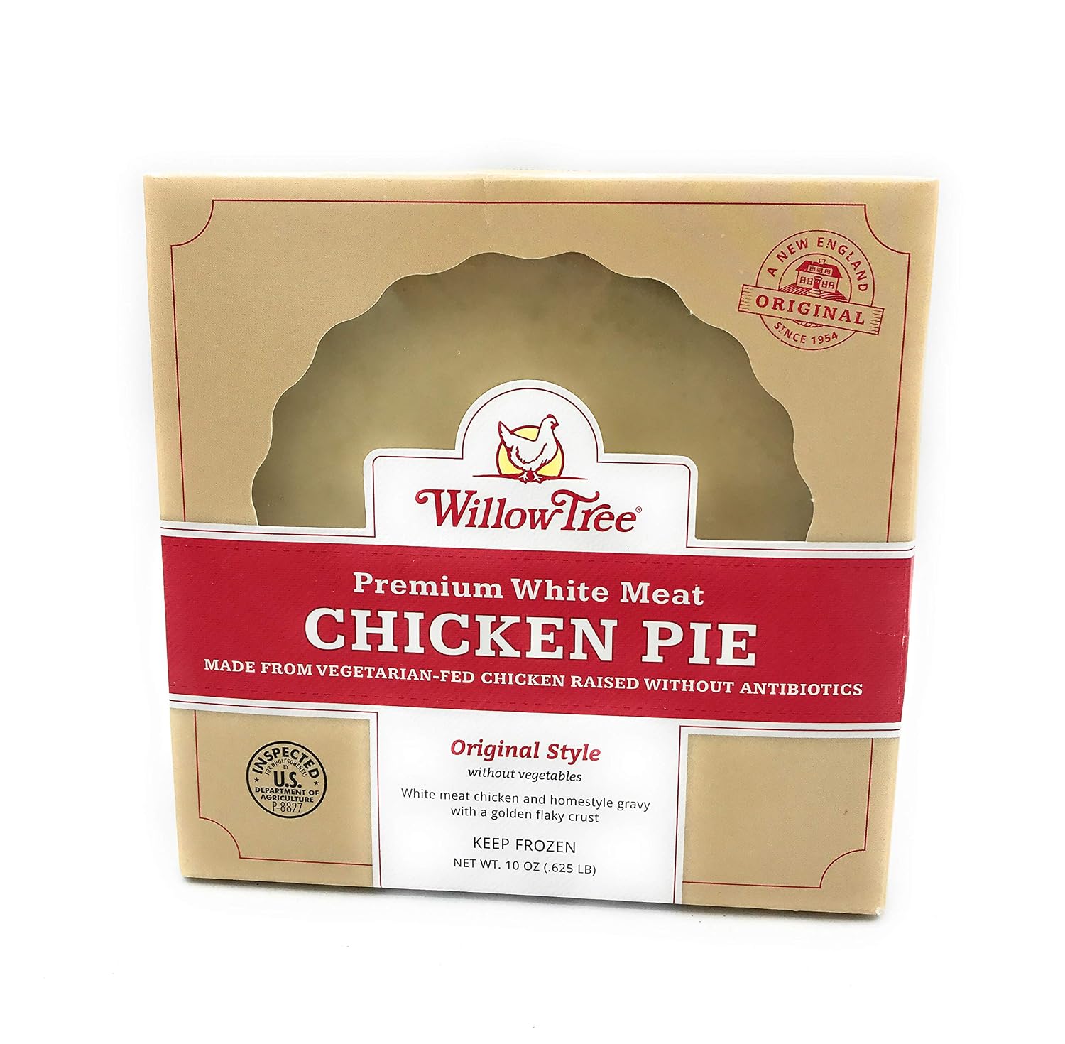 WILLOW TREE FARM Chicken Pot Pie, 10 OZ