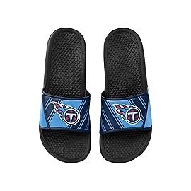 FOCO Tennessee Titans NFL Mens Legacy Sport Slide - L