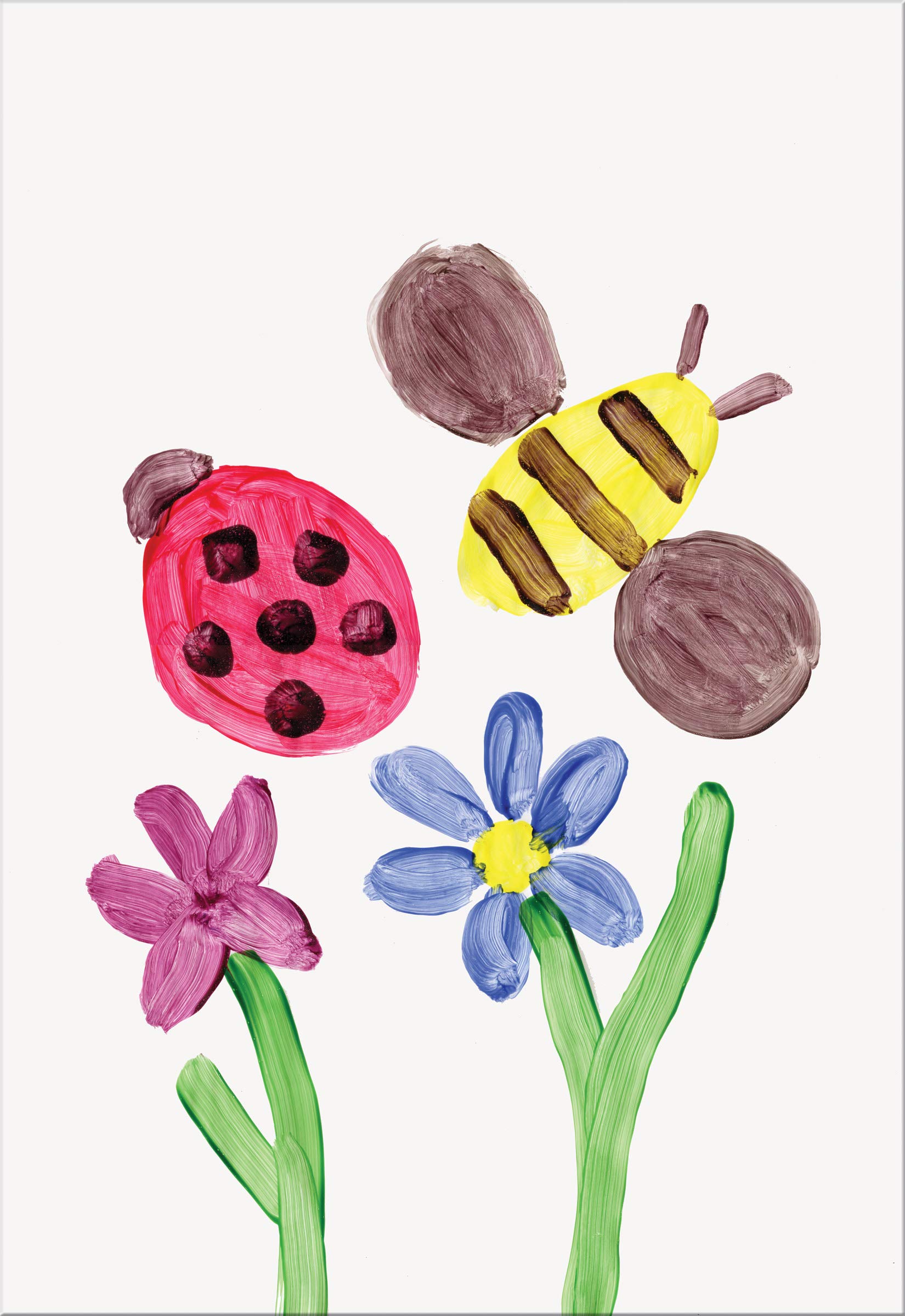 Prang (Formerly Art Street) Fingerpaint Paper, White, 11" x 16", 100 Sheets - Image 4