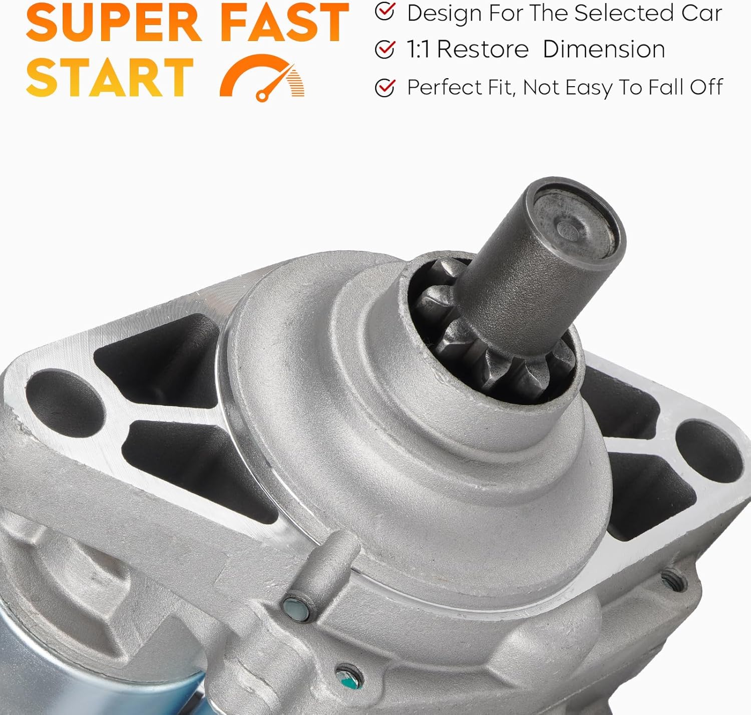 17728 Starter for Honda Pilot V6 3.5L 03-05, for Odyssey 99-06, for Accord 3L 2.7L 95-07, for Acura TL 3.2L 99-06, for MDX 3.5 01-02, for CL 3.0 97-99 CL 3.2L 01-03, SMU0004 06312-P8A-5050
