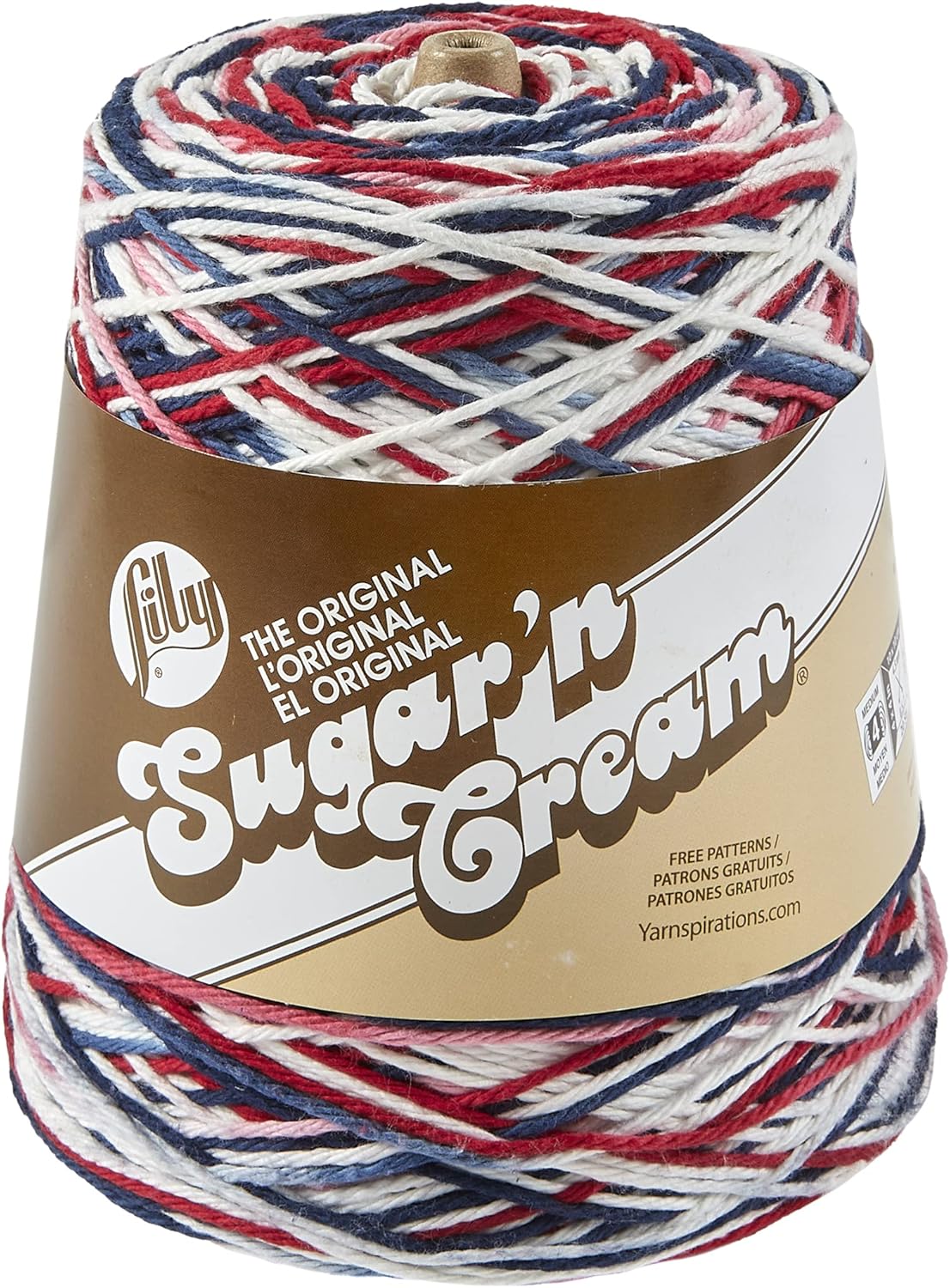 Lily Sugar'N Cream Cone 400g Nautical Ombre