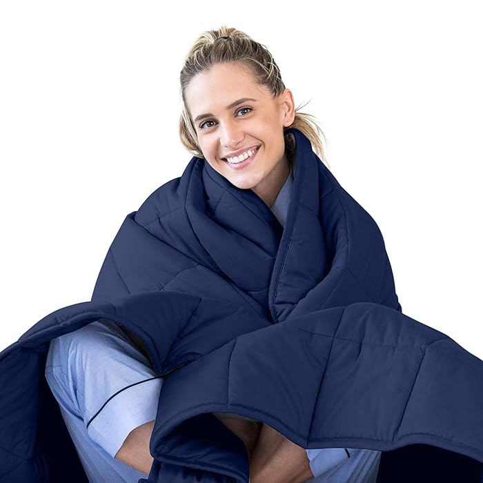 Buy LUNA Adult Weighted Blanket Individual Use 20 lbs 80x87