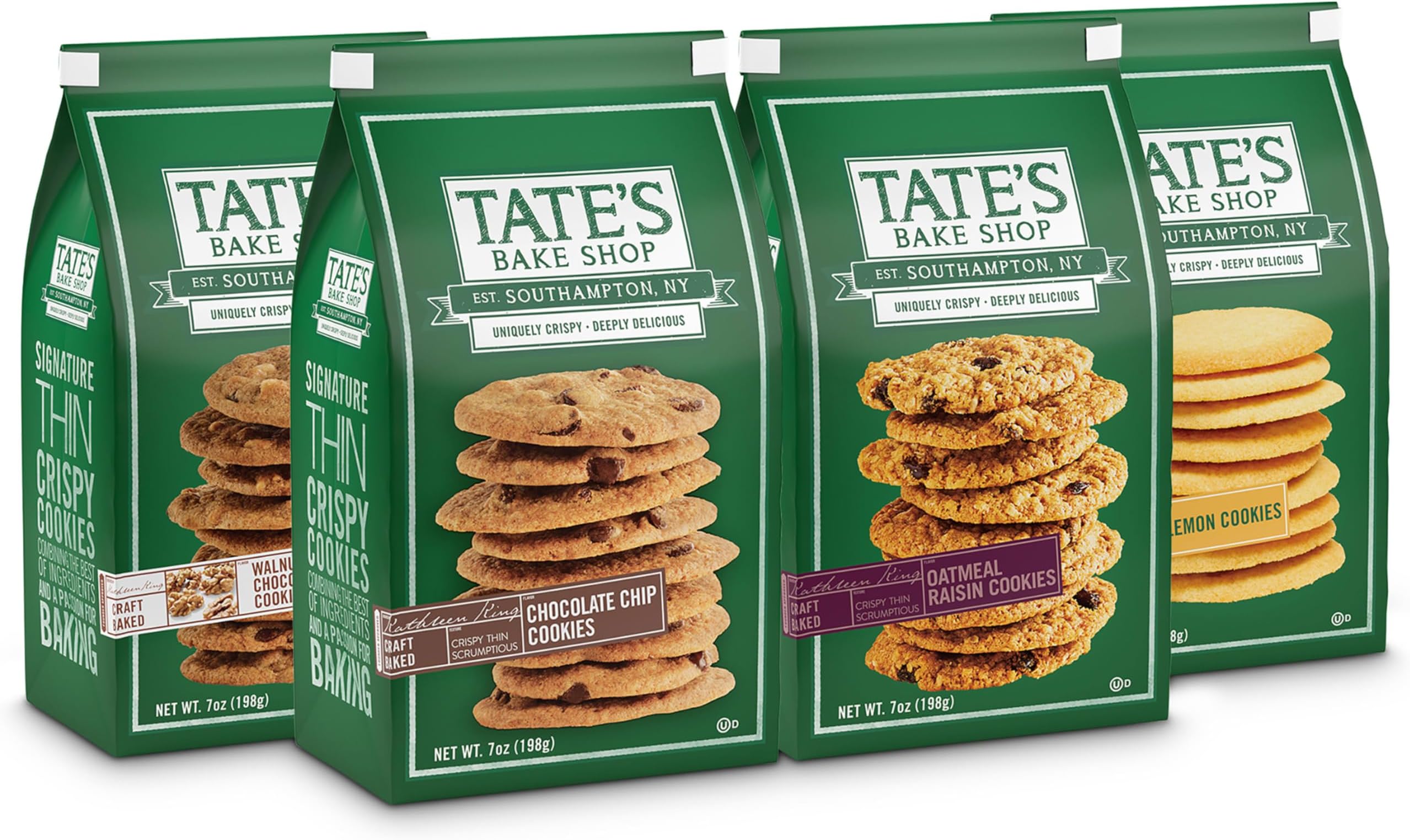Variety Pack, Oatmeal Raisin , Chocolate Chip & Chocolate Chip Walnut, 3 - 7 oz Bags