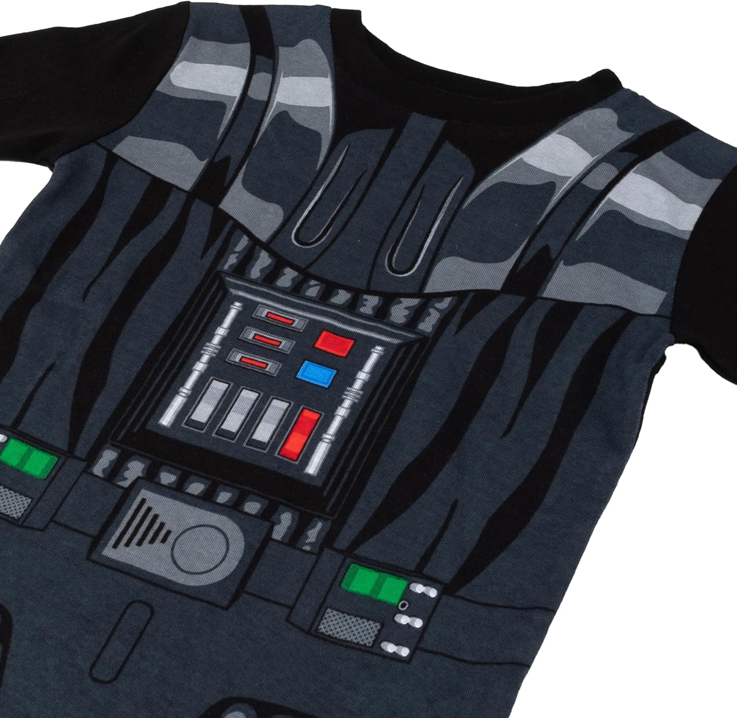 STAR WARS Boys' 2-piece Snug-fit Cotton Matching Short-Sleeve Pajama Set, Soft & Cute for Kids - Image 2