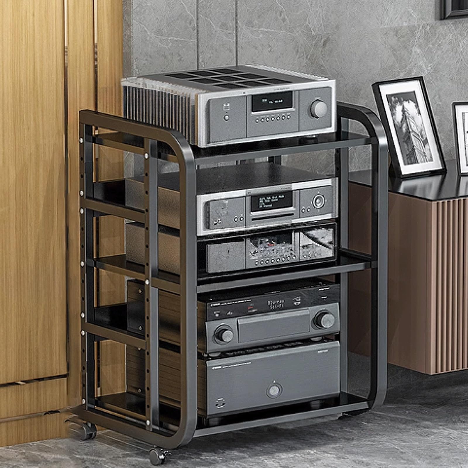 Support cube tour rack idéal pour optimiser votre home cinéma