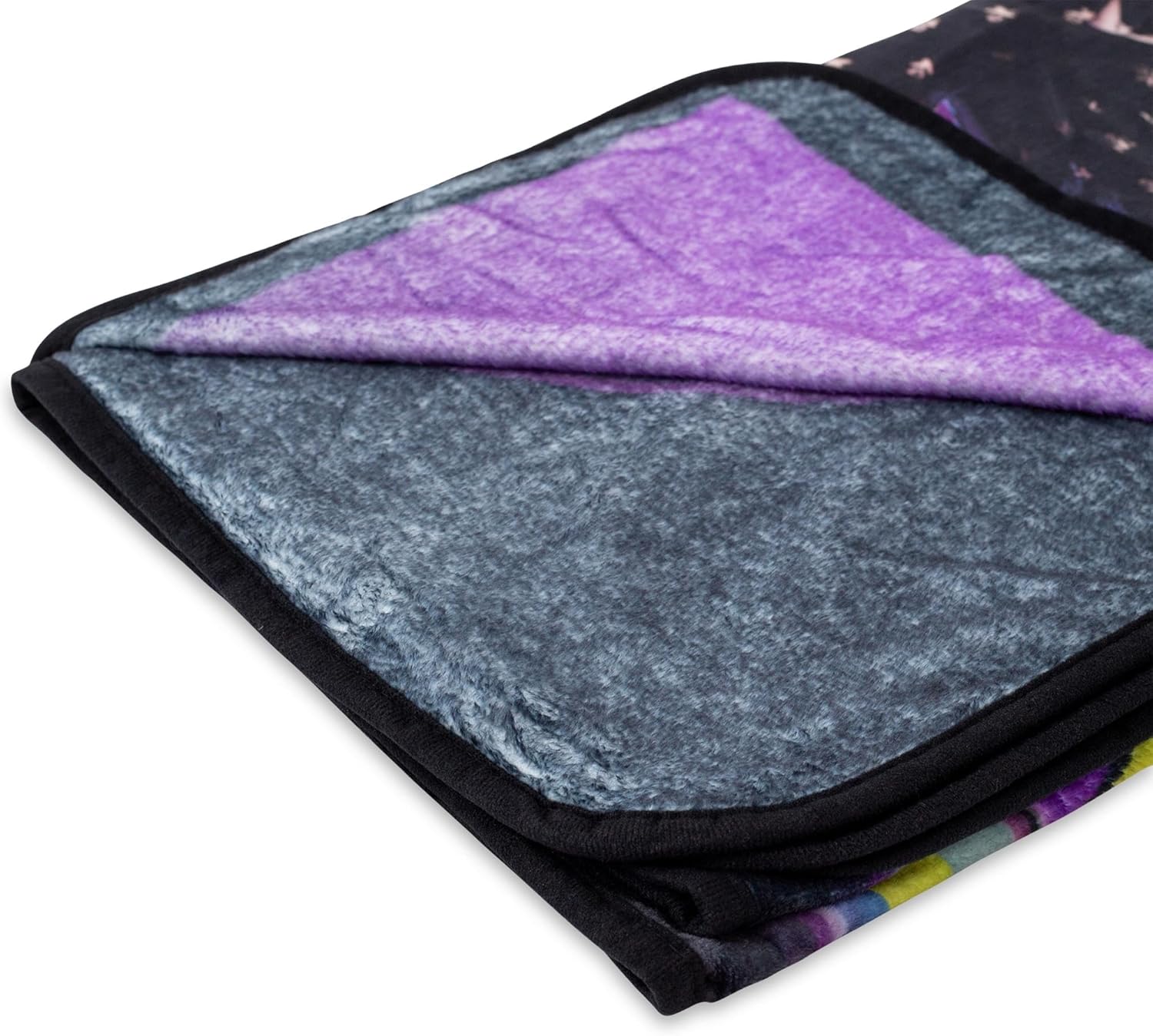 Addams Family Wednesday Signature Pose Raschel Fleece Throw Blanket | Soft Polyester Cover for Sofa, Bed | 45 x 60 Inches - Image 4