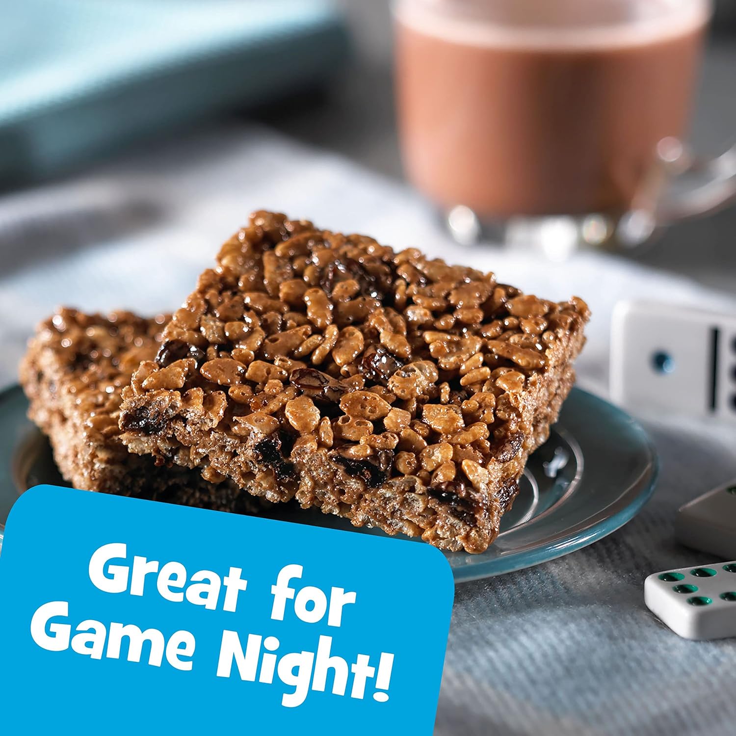 Cocoa Krispies, Breakfast Cereal, Low Fat Food, Family Size, 22.4oz Box(Pack of 6)