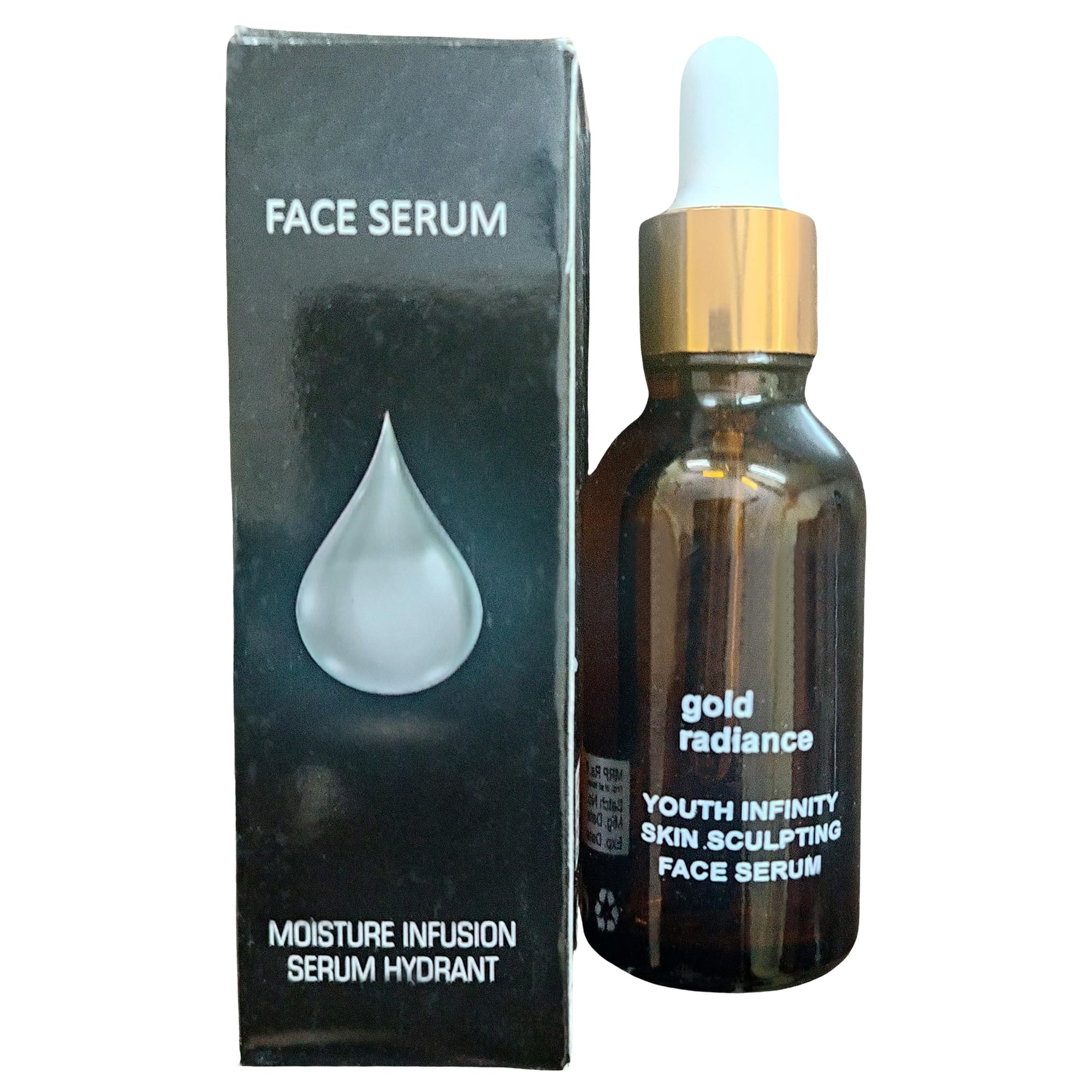 Face Serum, Moisture Infusion Serum Hydrant & Skin Glowing Skin Anti Aging Serum Freckle Removing Increases Skin's Glow Instantly, Bright Complete with Vitamin C Booster