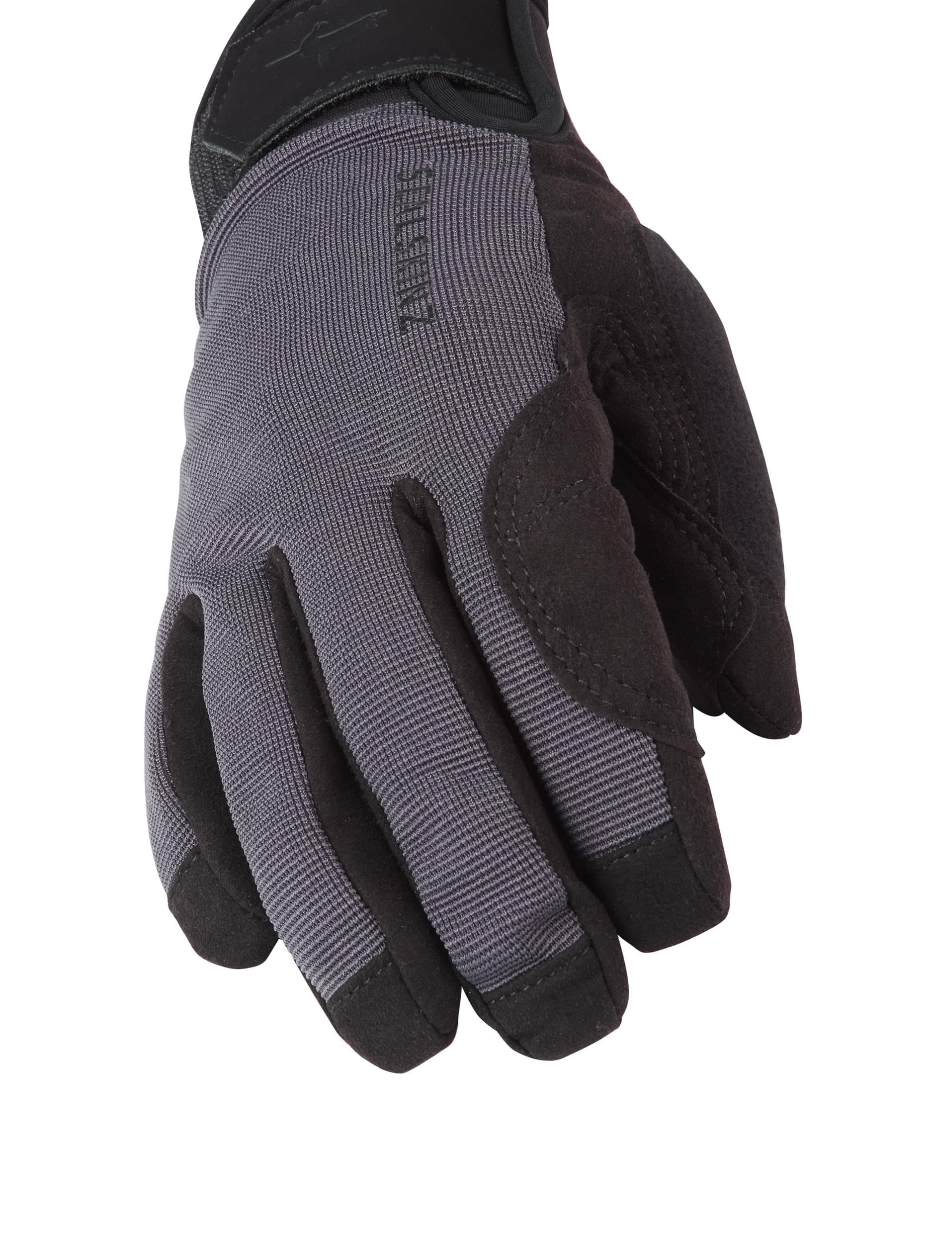 SEALSKINZ Harling wodoodporna rękawica na każdą pogodę, uniseks, czarna/szara, rozm. L