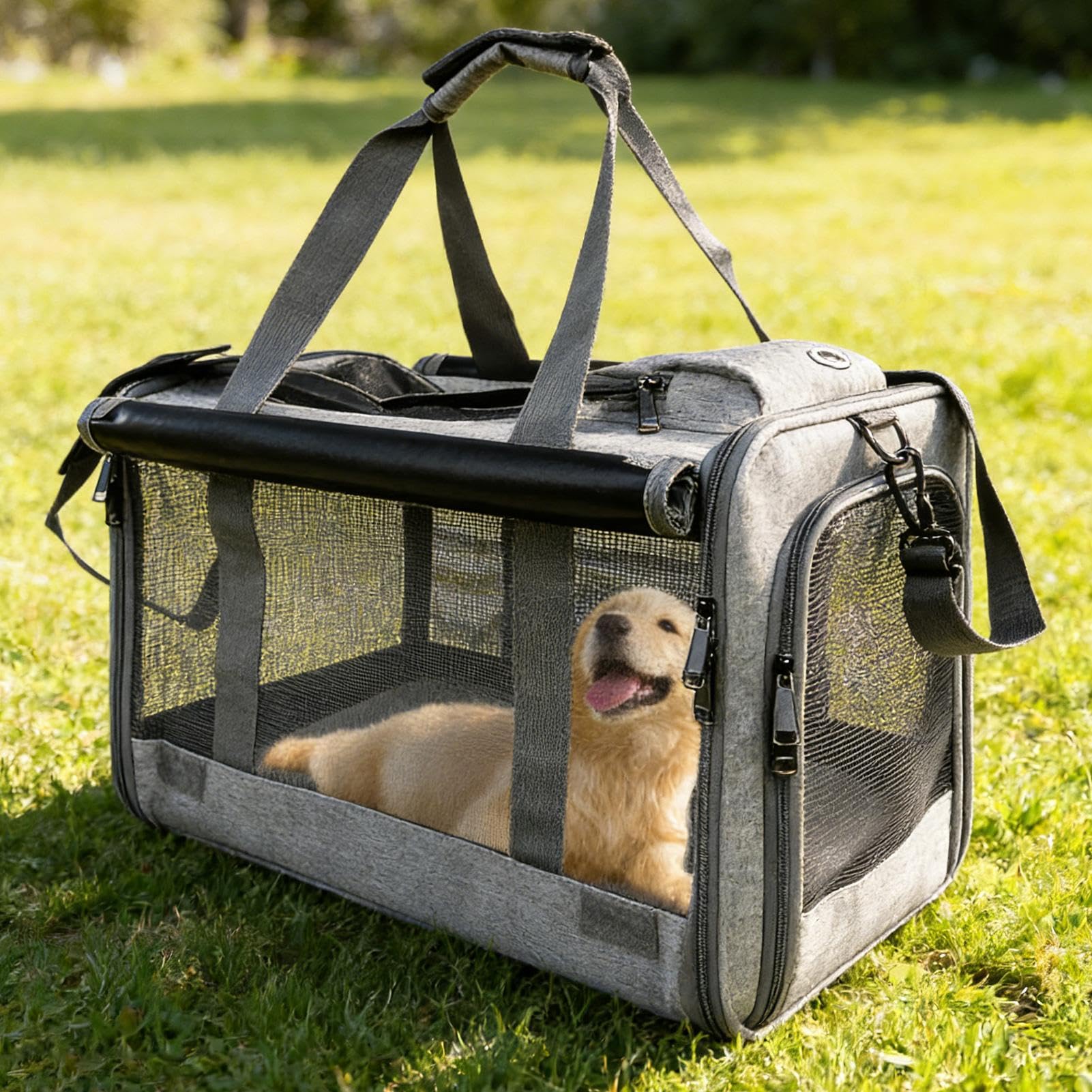 -Tragetasche Bis zu 9 kg, atmungsaktive Reisetasche