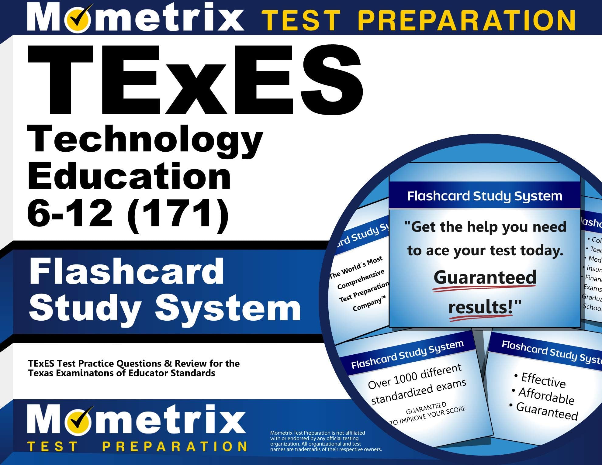 TExES Technology Education 6-12 (171) Flashcard Study System: TExES Test Practice Questions & Review for the Texas Examinations of Educator Standards (Cards) Flc Crds Edition