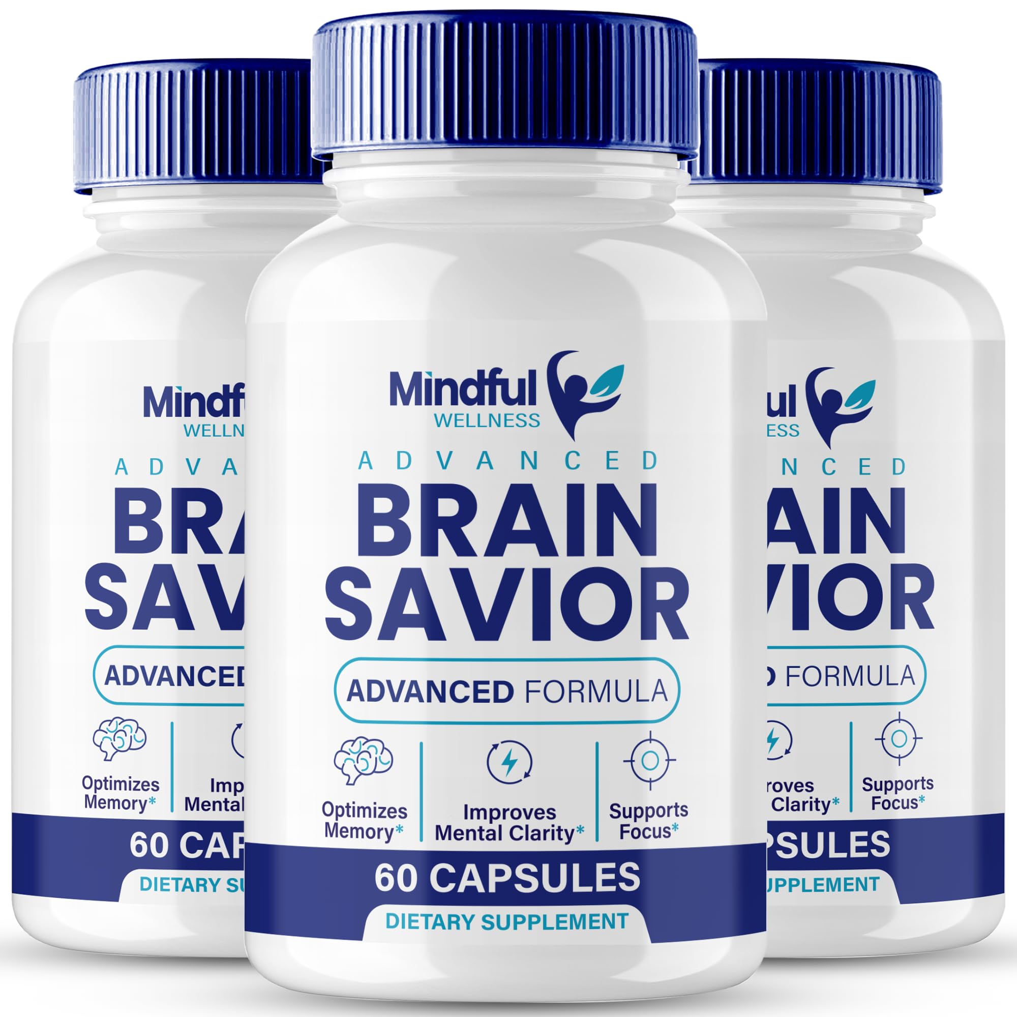 Brain Savior Brain Supplements for Memory and Focus Capsules, BrainSavior Advanced Formul…