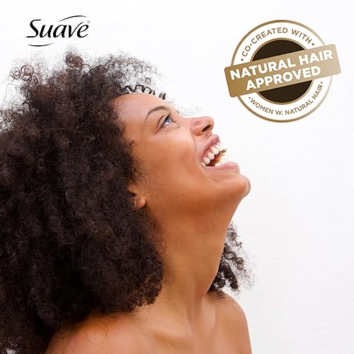 Miniatura 4 de Suave Professionals Natural Shea Butter Coconut Nourish & Strengthen - Acondicionador sin enjuague, 13.5 fl oz