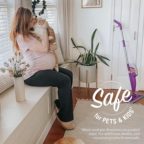 Miniatura 10 de Rejuvenate Click N Clean - Recambio de almohadilla de restauración de microfibra, para trapeador en aerosol multisuperficie, lavable a máquina