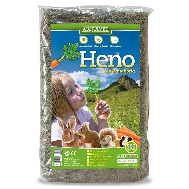 Arquivet Heno Varios Aromas para roedores